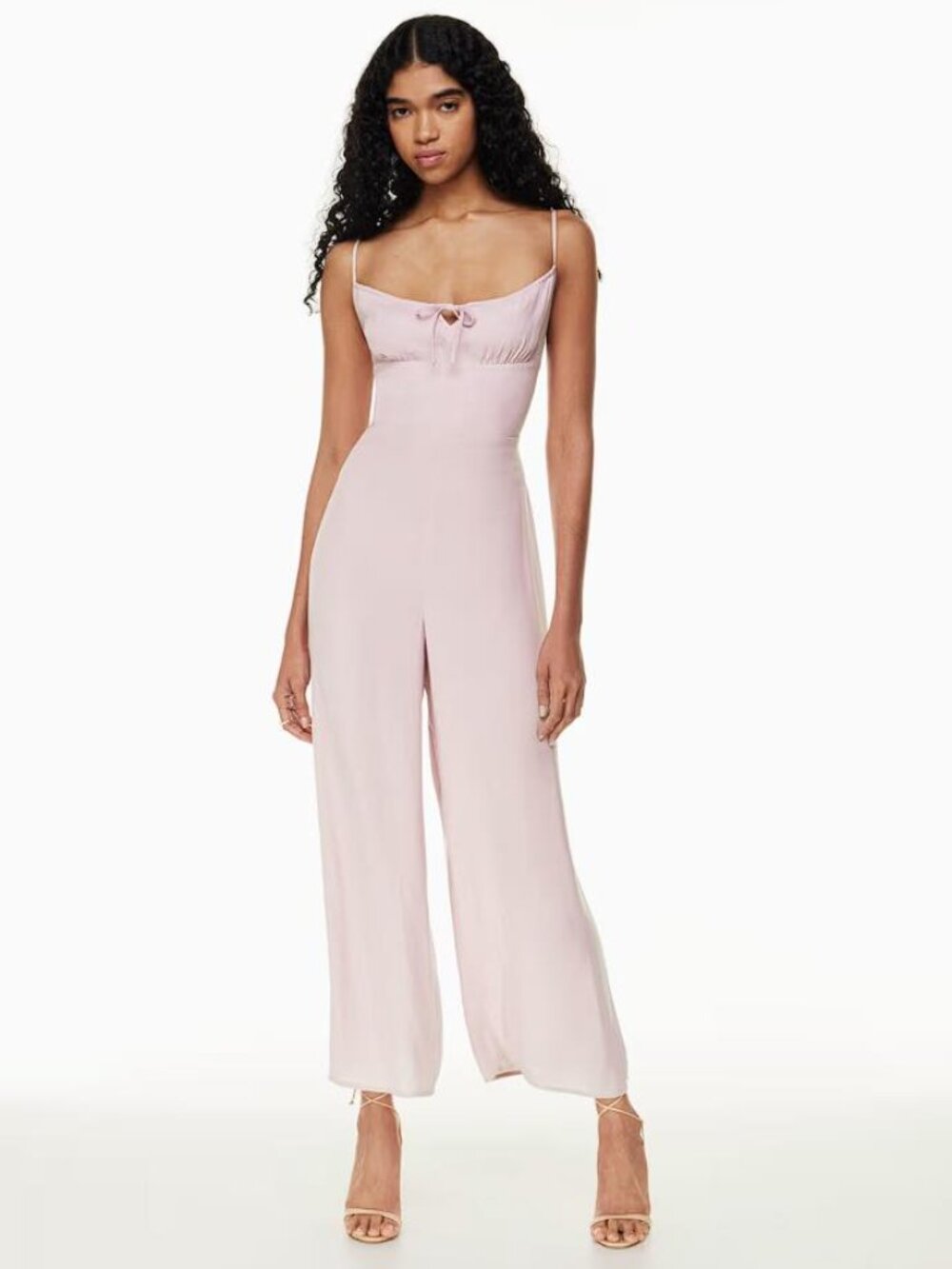 ARITZIA Women's Wilfred Bellow Jumpsuit Size 2 In Cloudy Lilac